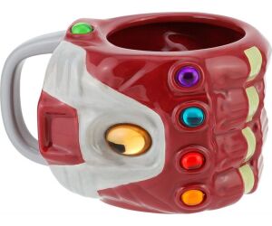 Taza 3d xl paladone marvel los vengadores guantelete del infinito con gemas