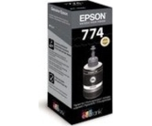 Cartucho ecotank epson t774140 negro 140ml