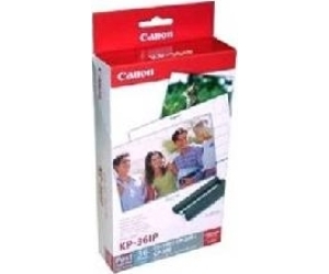 Papel foto canon selphy kp - 36ip 10x15 + tinta 36 hojas series cp