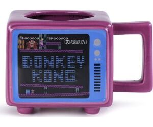 Taza trmica pyramid retro tv donkey kong