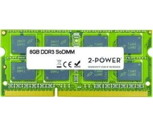 Memoria RAM 2-Power MultiSpeed 8GB/ DDR3L/ 1066/ 1333/ 1600MHz/ 1.35V/ CL7/9/11/ SODIMM