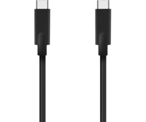 Cable USB 3.2 Tipo-C Aisens A107-0707 5GBPS 3A 60W/ USB Tipo-C Macho - USB Tipo-C Macho/ Hasta 60W/ 625Mbps/ 5m/ Negro