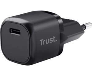 Cargador Pared/viaje Ultrarreducido Usb-c Pd 20w Maxo Negro Trust