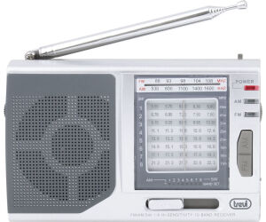 Radio Trevi Mb 728 Portable Multiband Radio Estilo Retro Silver