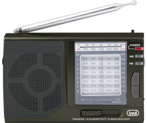 Radio Trevi Mb 728 Portable Multiband Radio Estilo Retro Black