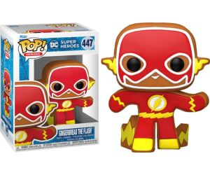 Funko pop dc comics navidad galleta jengibre the flash 64323