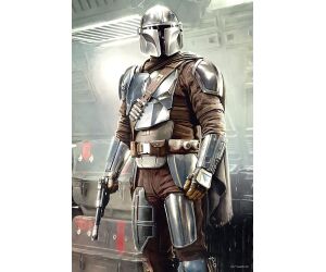 Puzle lenticular prime 3d 200 piezas the mandalorian el mandaloriano mando