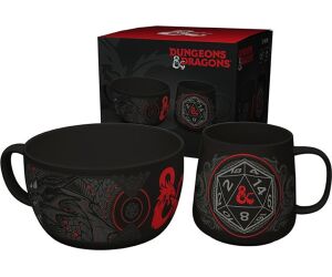 Pack desayuno dungeons and dragons gb eye bol + taza