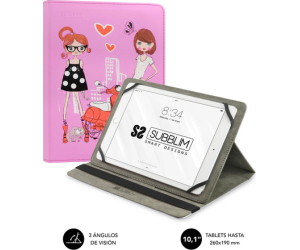 Funda Subblim Trendy Fashion Girls para Tablets de 10.1"-11"