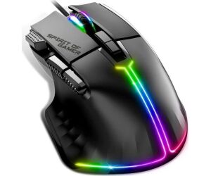 Spirit of Gamer Raton Souris Pro M5 Negro