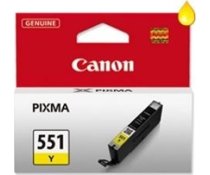 Tinta Canon  Cli-551 Amarilla Ip7250/ip8750