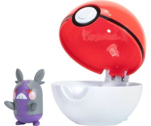 Pokeball jazwares pokemon clip 'n' go morpeko + pokebola