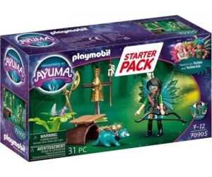 Playmobil starter pack knight fairy con mapache