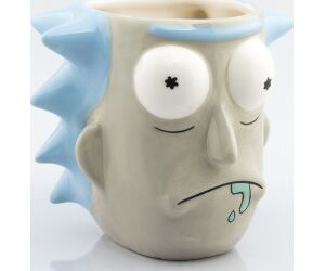 Taza 3d abysse rick and morty rick sanchez