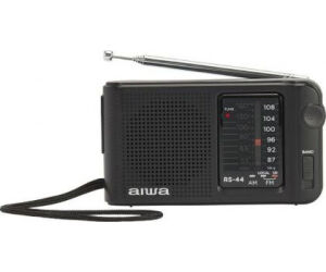 Radio portatil aiwa rs - 44 negro