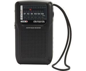 Radio portatil nostalgic aiwa rs - 33 negro