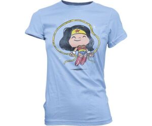 Camiseta funko pop super cute tee dc wonder woman con cuerda talla l nia 23301