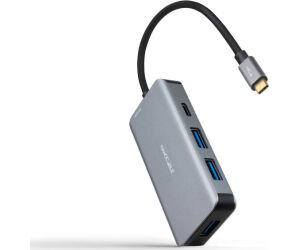 Nanocable Hub USB-C 3xUSB3.0+USB-C+USB-C PD 15cm