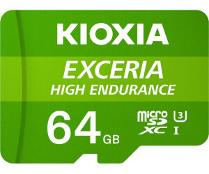 Micro Sd Kioxia 64gb Exceria High Endurance Uhs-i C10 R98 Con Adaptador