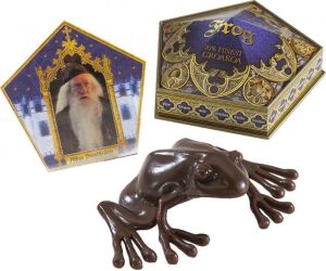 Figura the noble collection harry potter rana de chocolate no comestible