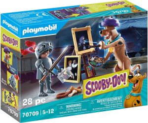 Playmobil scooby - doo! aventura con black knight