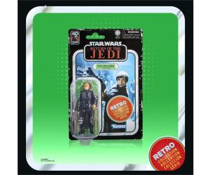 Figura hasbro star wars retro collection el retorno del jedi -  luke skywalker (caballero jedi)