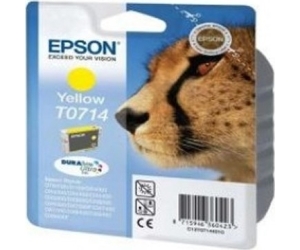 Cartucho tinta epson c13t07144012 amarillo 7ml stylus d78 - 92 -  120 -  dx40x0 -  44x0 -  50x0 -  60x0 -  74x0 -  84x0 -  7000f -  guepardo