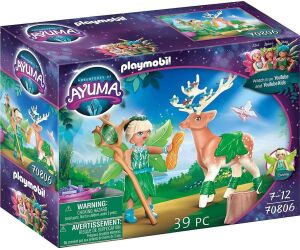 Playmobil ayuma forest fairy con animal del alma