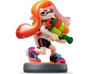 Figura Nintendo Amiibo Splatoon Ink Chica Naranja