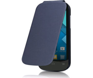 Protector Funda Flip Cover Alcatel C3 Grey