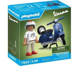 Playmobil vespa 150 sprint veloce azul