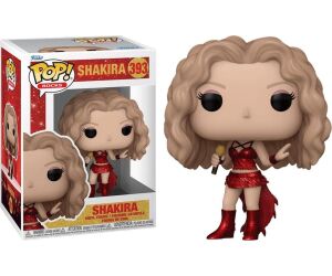 Funko pop estrellas de la musica shakira super bowl glow in the dark 75404