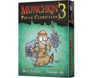 Juego de mesa munchkin 3: pifias clericales pegi 10