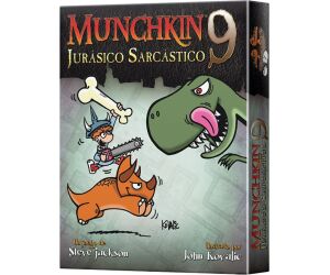 Juego de mesa munchkin 9: jursico sarcstico pegi 10