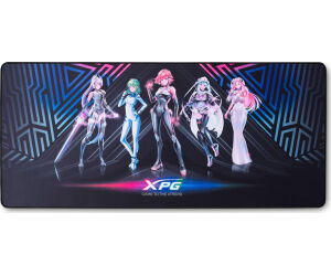 Alfombrilla Gaming Xpg Frontline Xl Xtreme Saga 02 900mm X 400mm Negro