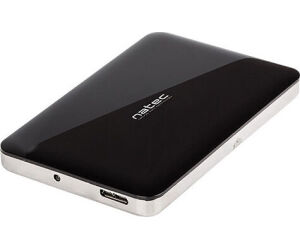 Caja externa natec oyster 2 disco duro 25 pulgadas usb 3.0 sata negra