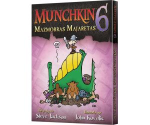 Juego de mesa munchkin 6: mazmorras majaretas pegi 12