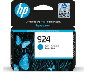 HP Cartucho de Tinta Original 924 cian