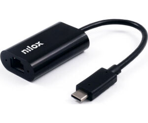 Nilox Adaptador usb-c a rj45 Gigabit