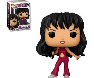 Funko pop estrellas de la musica selena burgundy traje efecto diamante glitter 54475