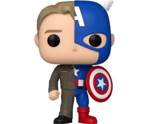 Funko pop marvel split steve rogers - capitn amrica