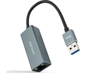 Conversor HDMI Aisens A109-0913/ USB + USB Tipo-C 3.1 Macho - HDMI Macho/ 15cm/ Gris