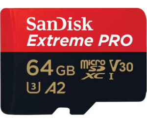 SanDisk Extreme PRO 64 GB MicroSDXC UHS-I Clase 10