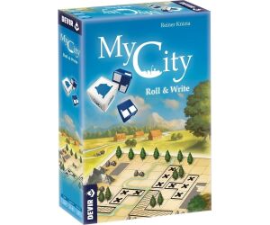 Juego de mesa my city roll and write