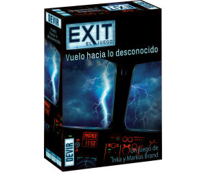 Juego de mesa devir exit 15 vuelo hacia lo desconocido