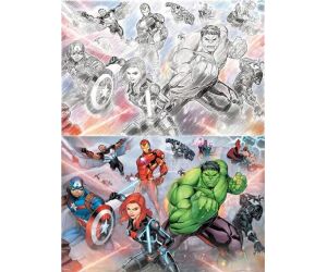 Puzzle para rascar prime 3d marvel 150 piezas