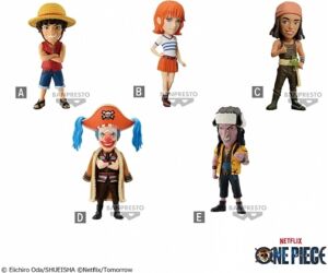 Figura banpresto one piece netflix world collectable vol.1 7cm