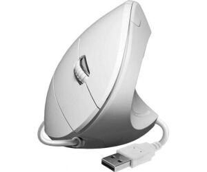 SUBBLIM Ratón GLIDE VERTICAL ERGO WIRED MOUSE WHITE