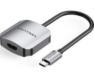 Conversor Vention TDEHB/ USB Tipo-C Macho - HDMI Hembra/ 15cm/ Plata