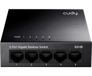 Hub Switch 5 Ptos Cudy Gs105 Gigabit Metal